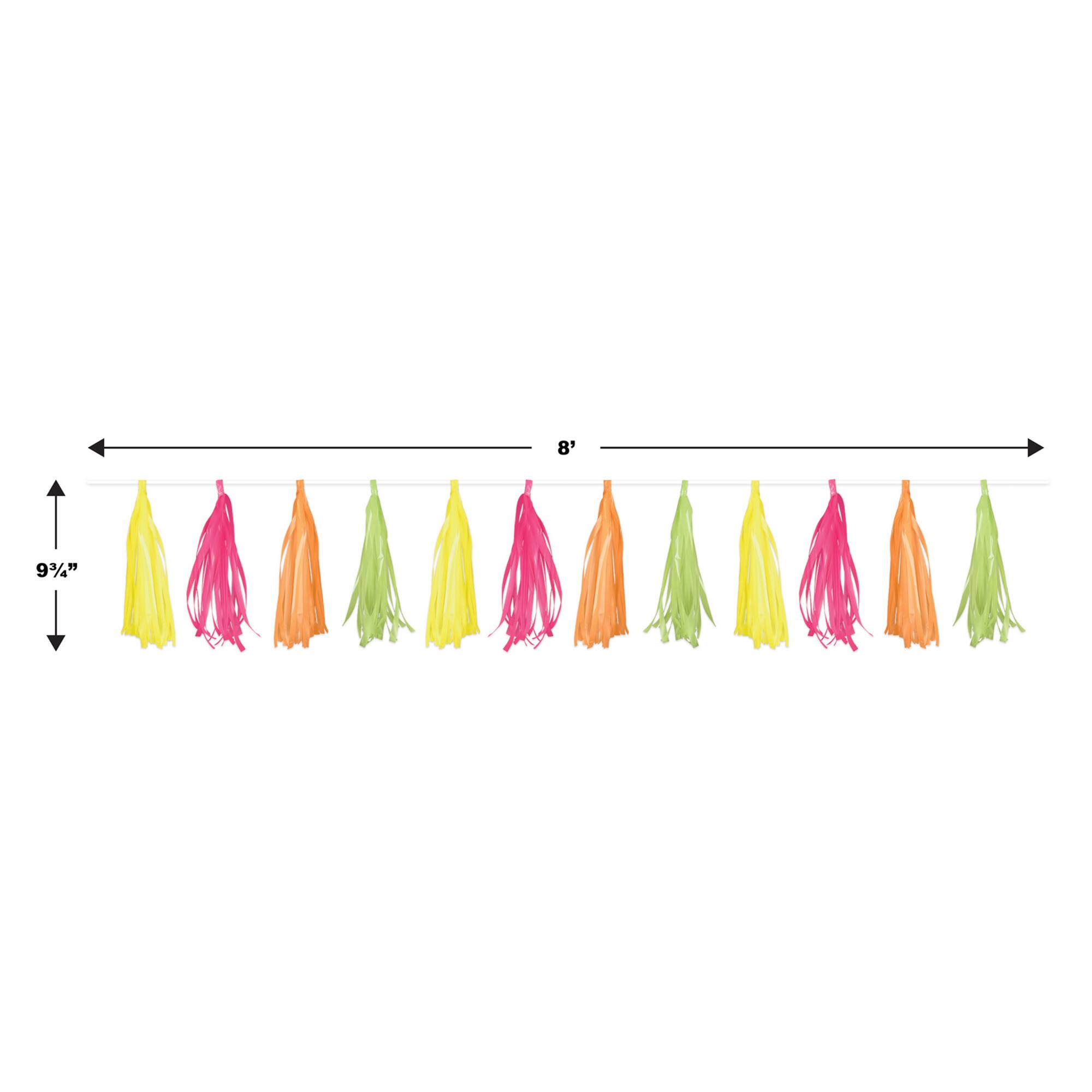 Beistle 8ft. Plastic Tassel Garlands, 2ct.